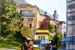 Mendrisio - Vista da via Praella