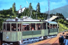 Il tram a Balerna-Bisio